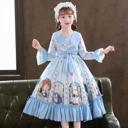 Princess Dress(Sky Blue)