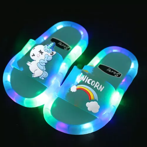 Girls LED Slippers (Blue)