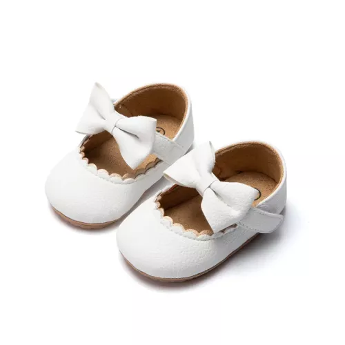 New Baby Butterfly Shoes (White)