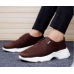 Mens Comfy Laced Shoes(Brown)