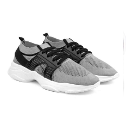 Mens Tappered Running Shoes(Grey)