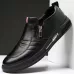 AND 1 Leather Casual Shoes(Black)