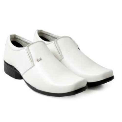 Mens  Simple Formal Shoes(White)