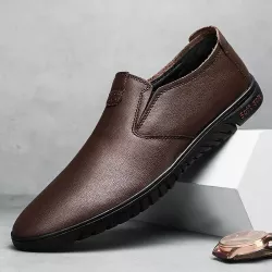 British Style Breathable Casual Shoes(Brown)