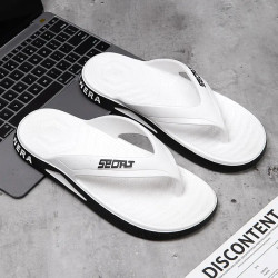 Soft Beach Flip-Flops(White)