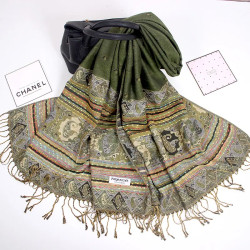 Pashmina Scarf(Olive Green)