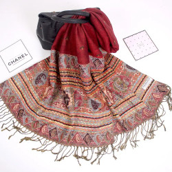 Pashmina Scarf(Ruby Red)