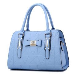 spring new design lady handbags-Sky Blue